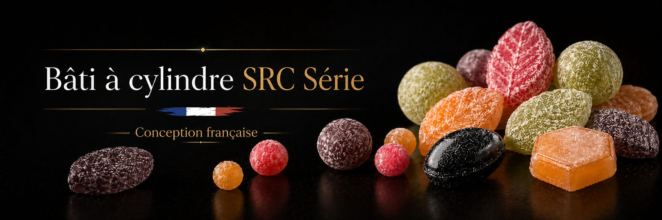 Bâti à cylindre SRC Série - Conception française
